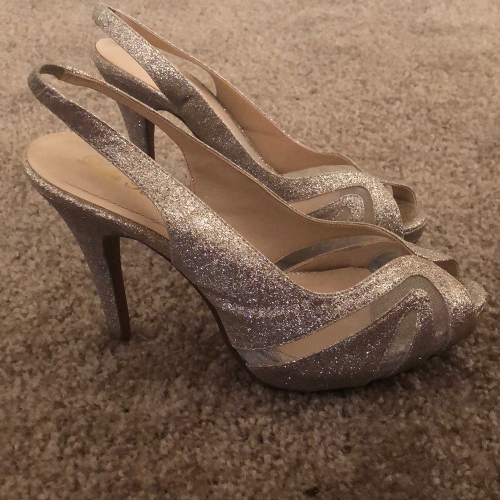 Champagne Prom/Dress Up Heels